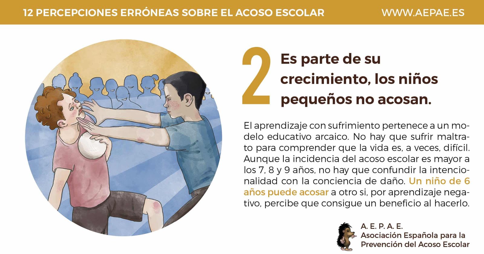 AEPAE | Campaña 2017-2018: Percepción errónea 2 AEPAE | Campaña 2017-2018: Percepción errónea 2
