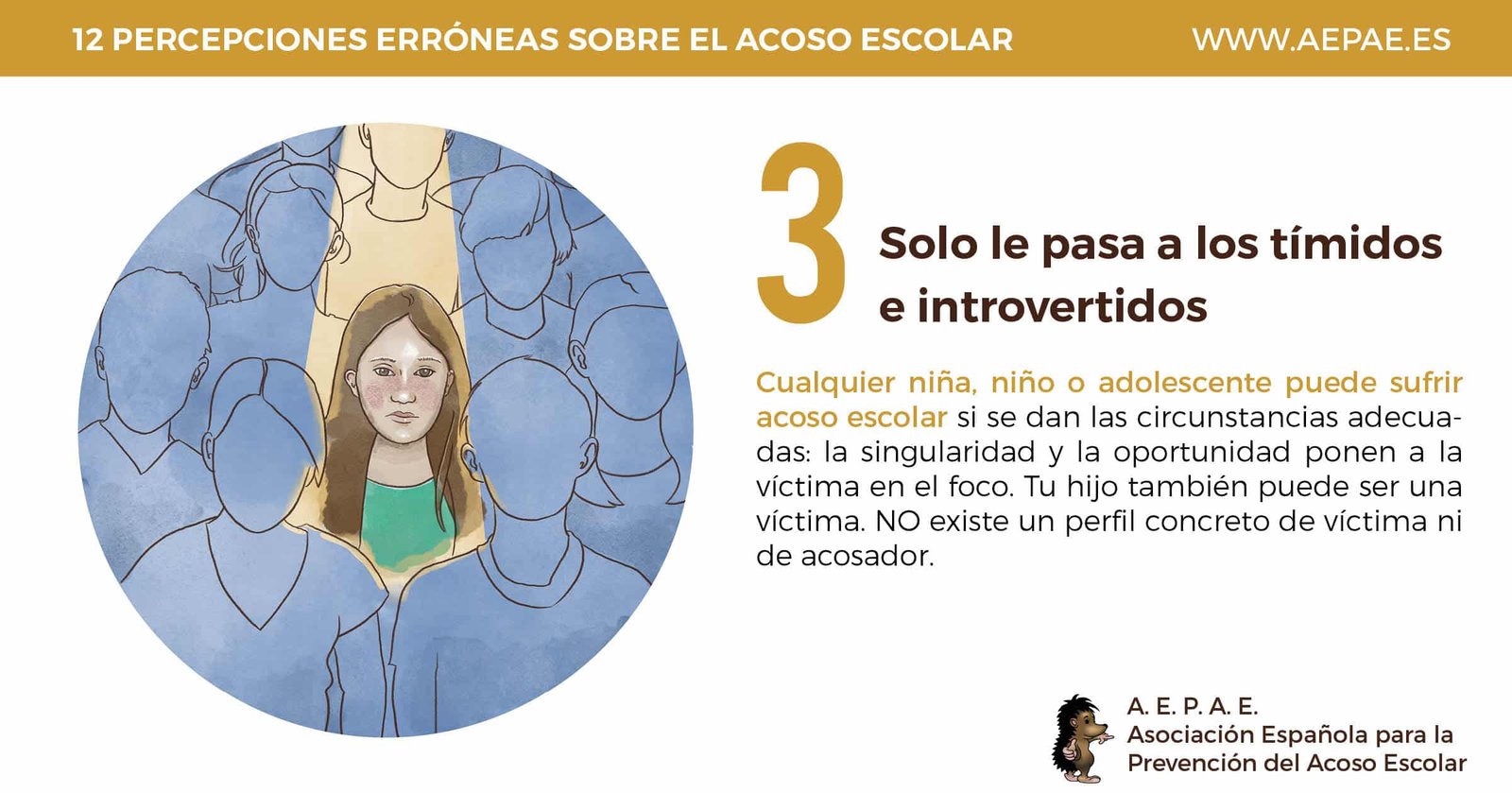AEPAE | Campaña 2017-2018: Percepción errónea 3 AEPAE | Campaña 2017-2018: Percepción errónea 3
