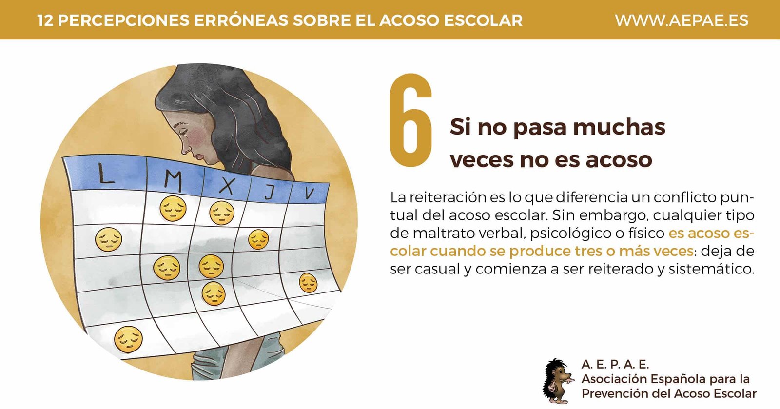 AEPAE | Campaña 2017-2018: Percepción errónea 3 AEPAE | Campaña 2017-2018: Percepción errónea 3