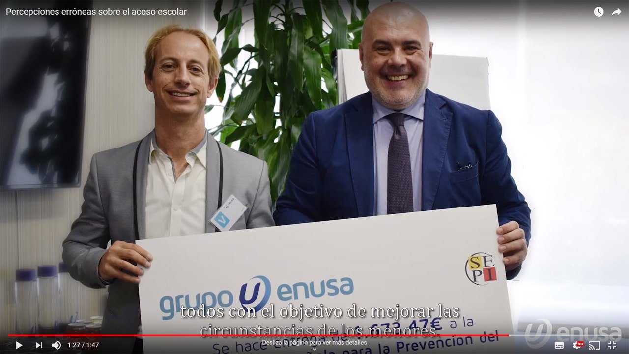 ENUSA, un ejemplo de responsabilidad social corporativa en la prevención del acoso escolar