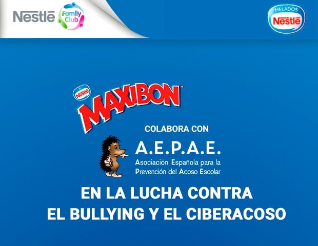 AEPAE y Maxibon contra el ciberacoso escolar