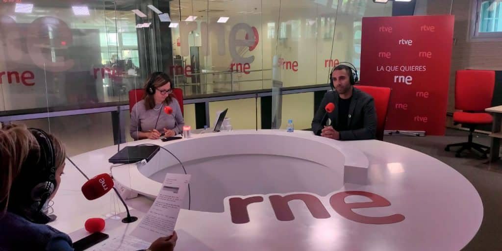 Entrevista en RNE a Jorge Quesada, miembro del área de teatro de AEPAE