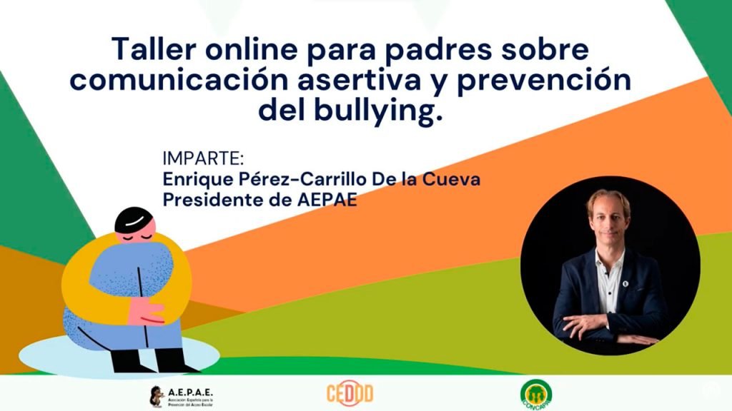 AEPAE - Taller online sobre comunicación asertiva y prevención del acoso escolar