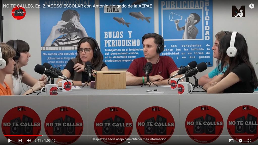 «No te calles» y el acoso escolar, con Antonio Holgado de AEPAE