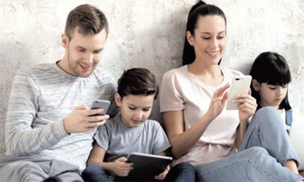 familias hiperconectadas